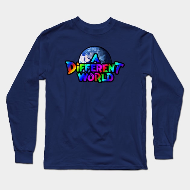 A Different World color Long Sleeve T-Shirt by Glide ArtZ